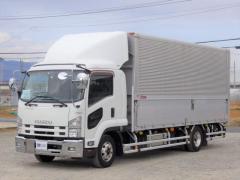 いすゞフォワード 中型ウイング車 - 標準巾☆ゲート蓋・リアエアサス